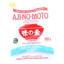 Bột ngọt Ajinomoto hạt nhỏ gói 100g