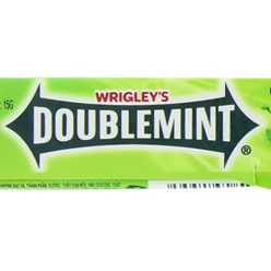 Kẹo cao su Doublemint hương Bạc Hà thanh 15g