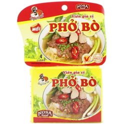 Viên súp Phở Bò Nosa hộp 75g
