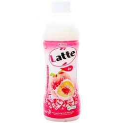 Nước giải khát Latte hương Đào chai 345ml