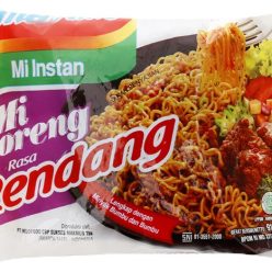 Mì xào khô Indomie Goreng Rendang vị bò cay gói 91g