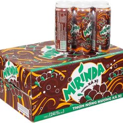 Nước ngọt Mirinda hương Xá Xị lon 330ml (thùng 24 lon)