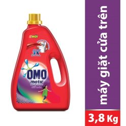 Nước giặt Omo Matic Cửa trên Giữ màu chai 3,8kg