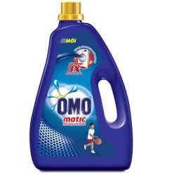 Nước giặt Omo Matic Cửa trước chai 2,7kg