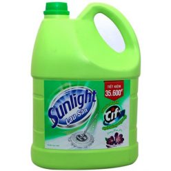 Nước lau sàn Sunlight Cif hương hoa Hạ can 3,8kg