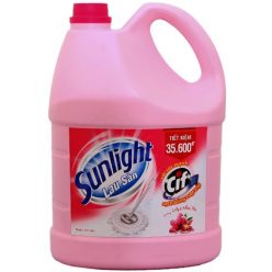 Nước lau sàn Sunlight Cif hương Lily Nhài Tây can 3,8kg