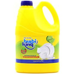 Nước rửa chén Bubbiking hương Chanh can 1,5kg