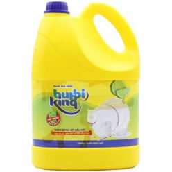 Nước rửa chén Bubbiking hương Chanh can 3,8kg