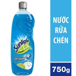 Nước rửa chén Sunlight Diệt khuẩn hương Chanh chai 750g