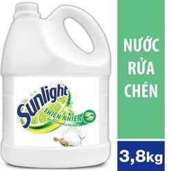 Nước rửa chén Sunlight Thiên nhiên can 3,8kg