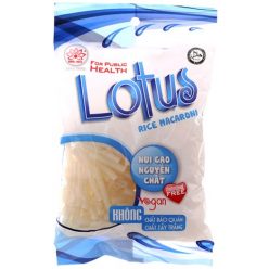Nui gạo ống dài Lotus 200g