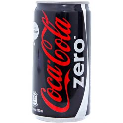 Nước ngọt Coca Cola Zero lon 250ml
