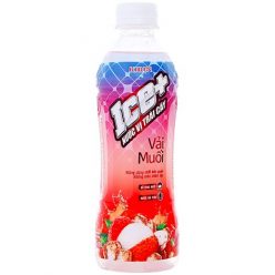 Nước trái cây Ice+ hương Vải chai 345ml