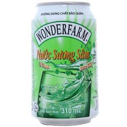 Nước sương sâm Wonderfarm lon 310ml