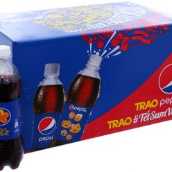 Nước ngọt Pepsi Cola chai 390ml (thùng 24 chai)