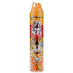 Bình xịt côn trùng Jumbo Vape hương Cam chanh chai 600ml