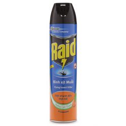 Bình xịt muỗi Raid hương Cam chanh chai 600ml