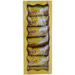Bánh bông lan cuộn kem bơ sữa Hura 360g (20 cái)