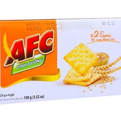 Bánh quy mặn vị lúa mì AFC 100g (4 gói)