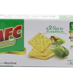 Bánh quy mặn vị rau cải AFC 100g (4 gói)