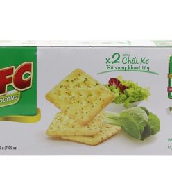 Bánh quy mặn vị rau cải AFC 200g (8 gói)