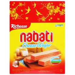 Bánh xốp Nabati nhân kem phô mai 340g (20 gói)