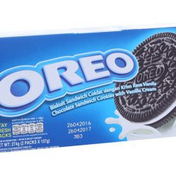 Bánh quy socola kem vani Oreo 274g (2 gói)