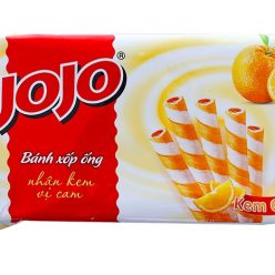 Bánh quế Jojo nhân kem cam 125g