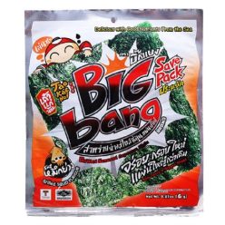 Snack rong biển Tao Kae Noi Big Bang vị mực 6g