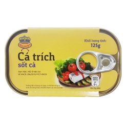 Cá trích sốt cà ngâm dầu Sea Crown 125g