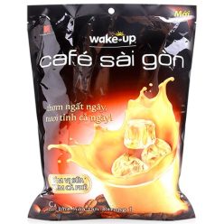 Cà phê sữa Wake up Sài Gòn 3 trong 1 túi 456g (24 gói)