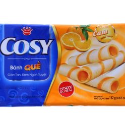 Bánh quế Cosy nhân kem cam 132g