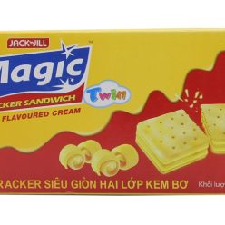 Bánh quy kem bơ Magic 210g (14 gói)