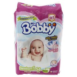 Miếng lót Bobby Newborn 1 cho bé dưới 1 tháng (56 miếng)