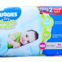 Miếng lót Huggies Dry Newborn 2 cho bé trên 1 tháng (40 miếng)