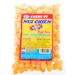 Nui chiên Khánh Vy hình hạt sen 100g