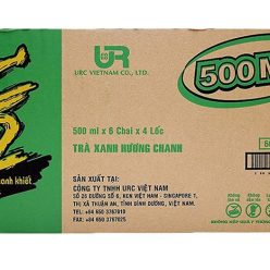 Thùng trà xanh C2 hương Chanh chai 500ml (24 chai)