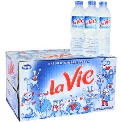 Nước khoáng Lavie chai 500ml (thùng 24 chai)