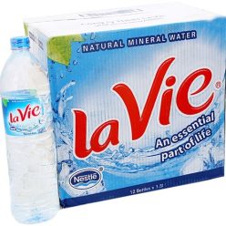 Nước khoáng Lavie chai 1.5 lít (Thùng 12 chai)