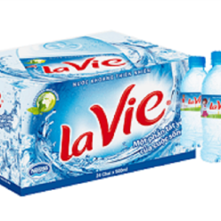 Nước khoáng Lavie chai 350ml (Thùng 24 chai)