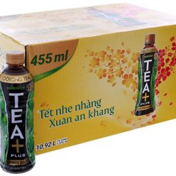 Thùng trà Ô long Tea+ Plus chai 455ml (24 chai)