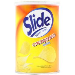 Snack khoai tây Slide vị tự nhiên 75g