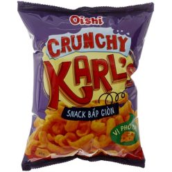 Snack bắp giòn Oishi vị phô mai 45g