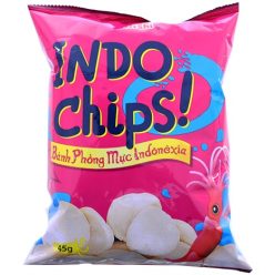 Snack bánh phồng tôm Oishi vị mực 45g