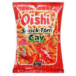 Snack tôm Oishi vị cay 45g