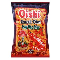 Snack tôm Oishi vị cay đặc biệt 45g