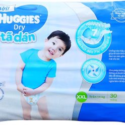Tã dán Huggies Dry size XXL cho bé trên 14kg (30 miếng)
