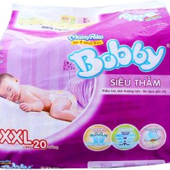 Tã dán Bobby size XXL cho bé trên 16kg (20 miếng)