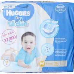 Tã dán Huggies Dry size M cho bé 5 - 10kg (74 miếng)
