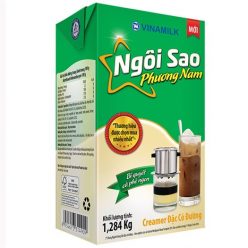 Sữa đặc Ngôi Sao Phương Nam xanh lá hộp giấy 1284g